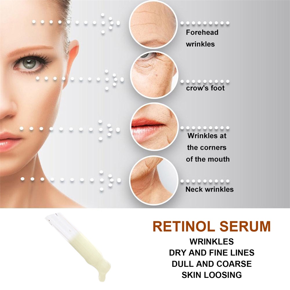 EELHOE Huyết Thanh Mặt Retinol Chống Lão Hóa Loại Bỏ Nếp Nhăn Làm Săn Chắc Nâng Sáng Dưỡng Ẩm Chăm Sóc Da Mặt-Ampere