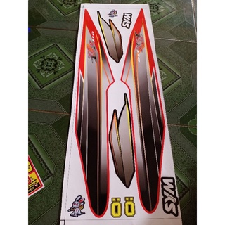 Tem rời ez 110 đỏ xám