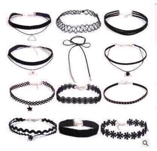 Combo 12 vòng cổ Chocker