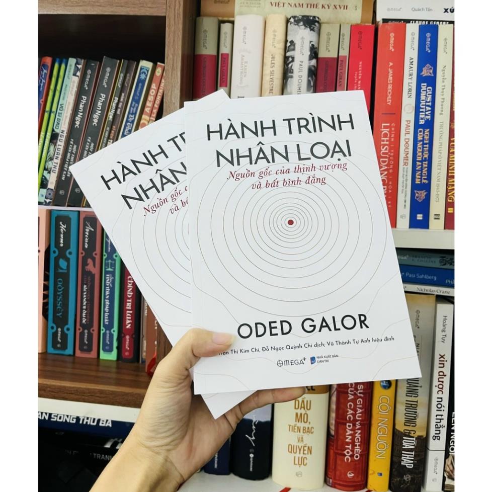 Sách - Hành Trình Nhân Loại: Nguồn Gốc Của Thịnh Vượng Và Bất Bình Đẳng - AlphaBooks