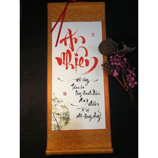 Thư pháp chữ An Nhiên