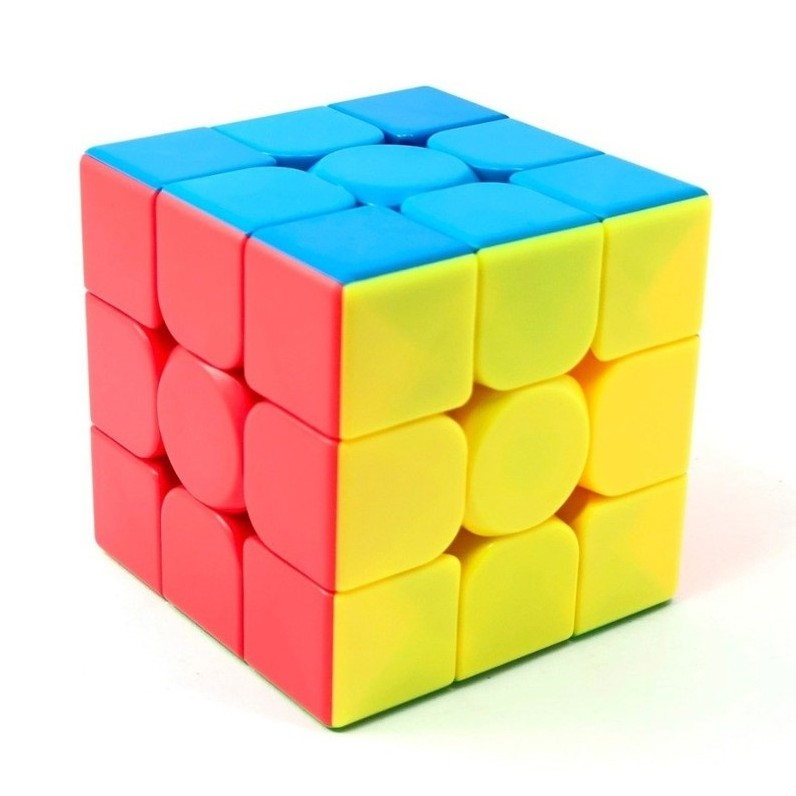 Rubik 3x3 Rubic Moyu Meilong Giá Rẻ 3 Tầng Stickerless Xoay Mượt , Lõi Cứng Cáp, Bền - RB3305