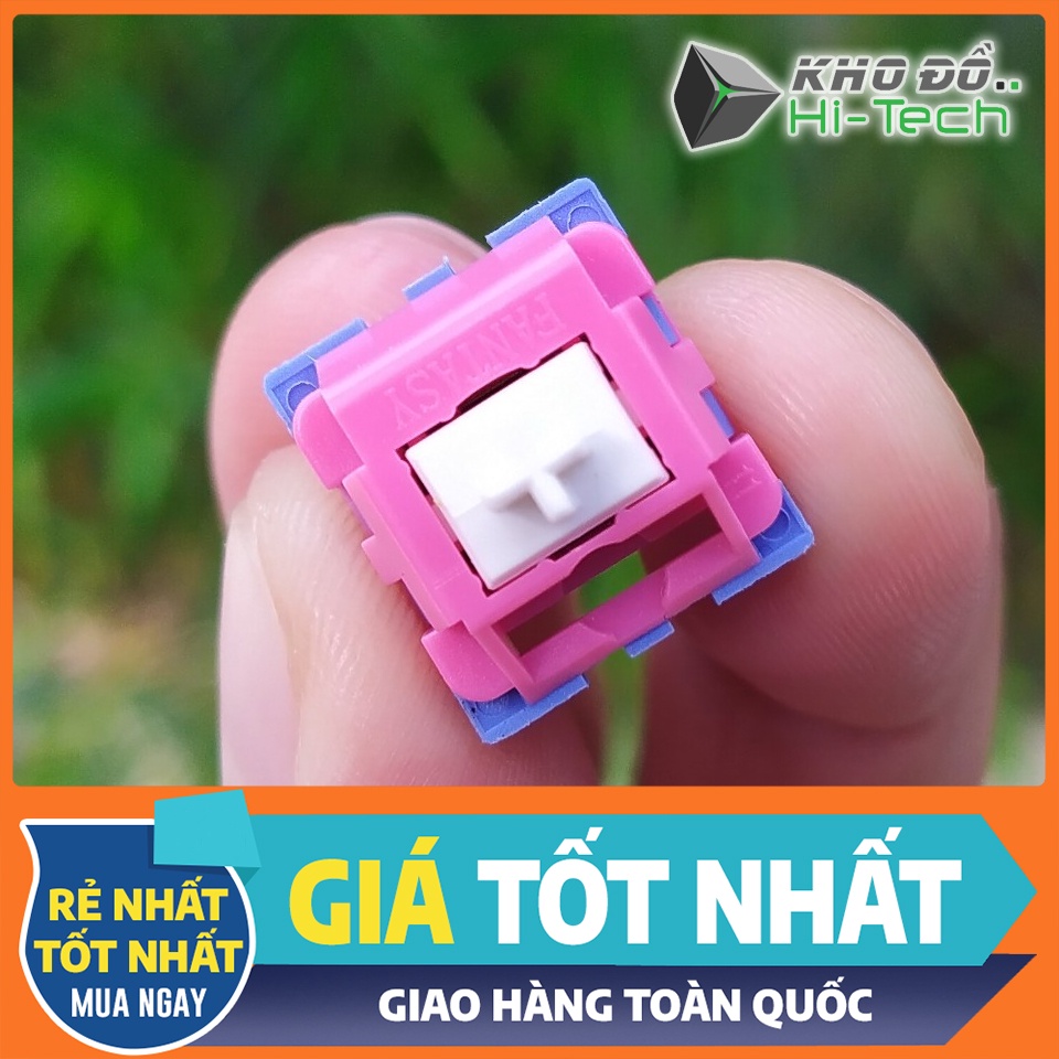 Fantasy DVA Switch đã lube mượt mà 💖 𝘍𝘳𝘦𝘦𝘴𝘩𝘪𝘱 💖 Fantasy Linear | Switch bàn phím cơ giá rẻ.