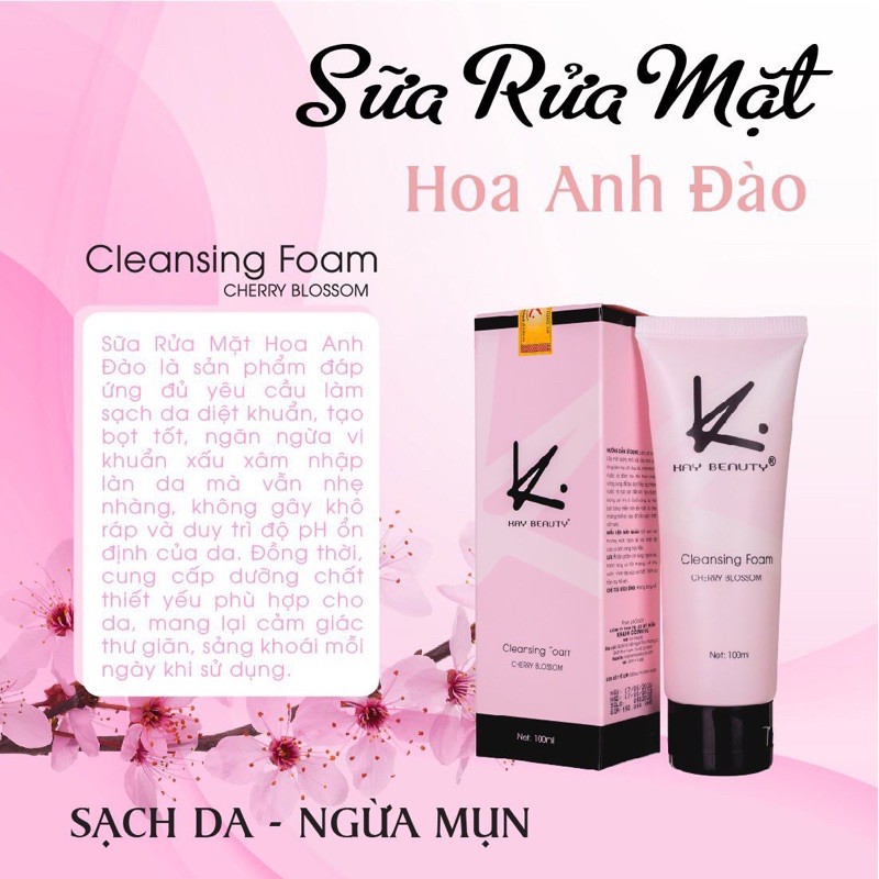 Sửa rửa mặt Hoa Anh Đào | BigBuy360 - bigbuy360.vn