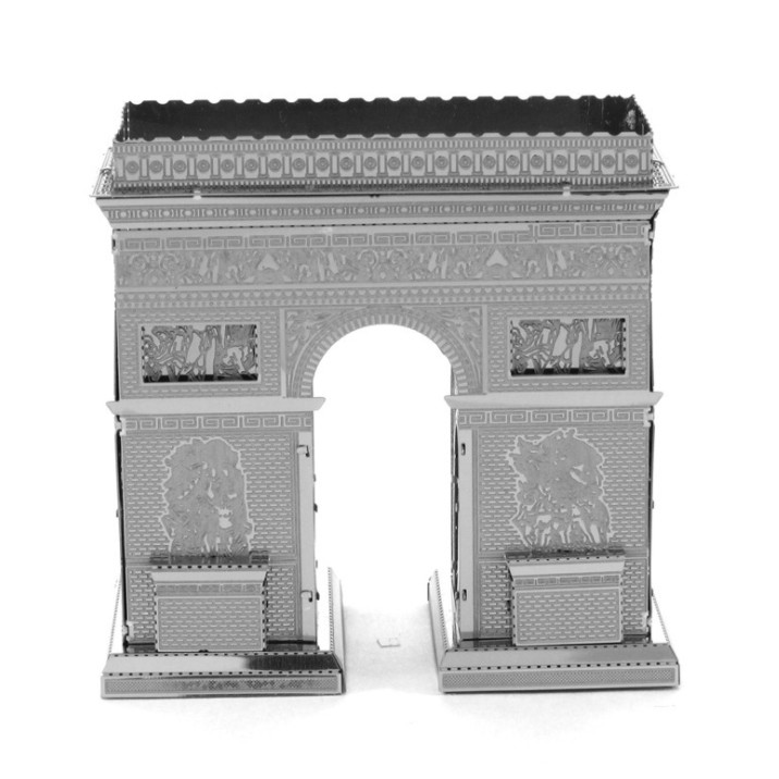 Mô hình 3D Khải Hoàn Môn Paris - Mô hình Metal lắp ghép kim loại 3D