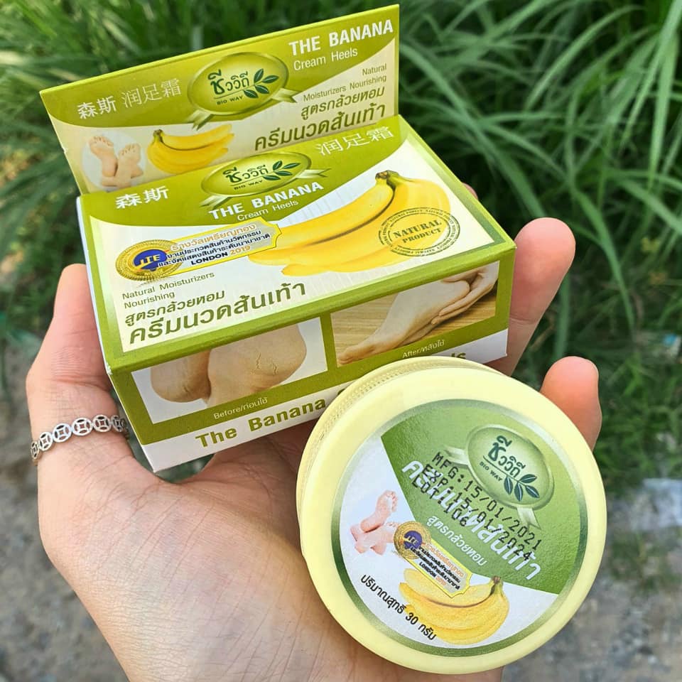 Kem giảm nứt gót chân The Banana Thái Lan