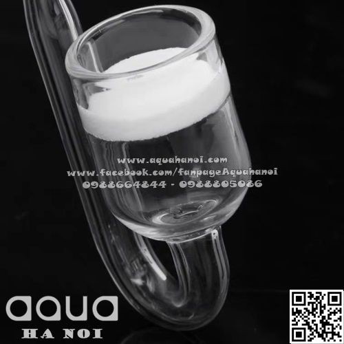 Cốc sủi CO2 thủy tinh - miệng tròn