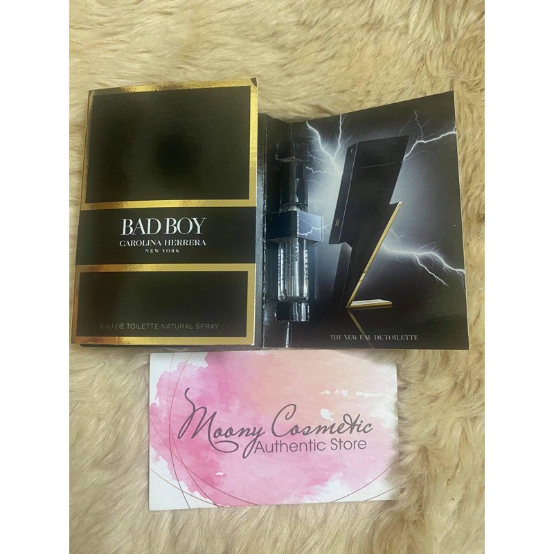 vial mẫu thử nước hoa nam nữ Carolina Herrera Good Girl Legere( guốc trắng)/212 vip/Bad boy 1.5ml