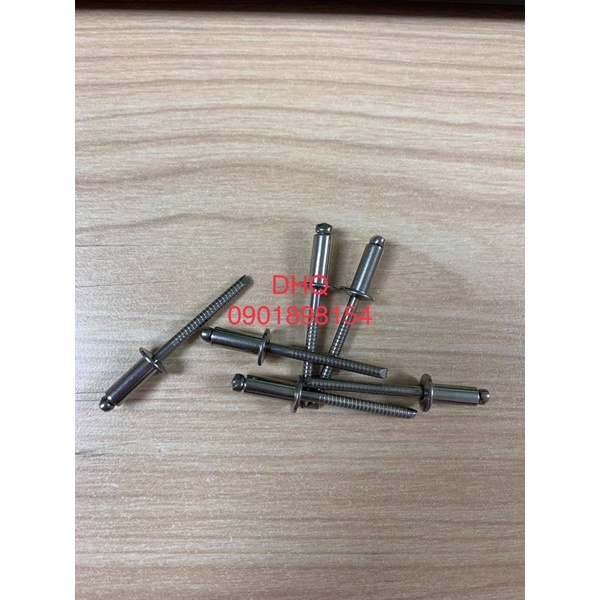 Rive inox 304 ren 4x12 (1 hôp/1000 con)