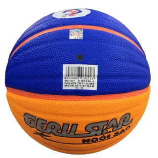 Banh bóng rổ da 3x3 Geru Star