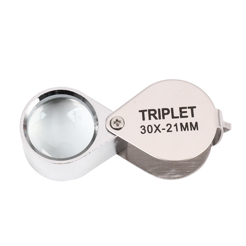 Kính Lúp Phóng Đại Trang Sức 30x Power 21mm Kèm Hộp Tinh Tế