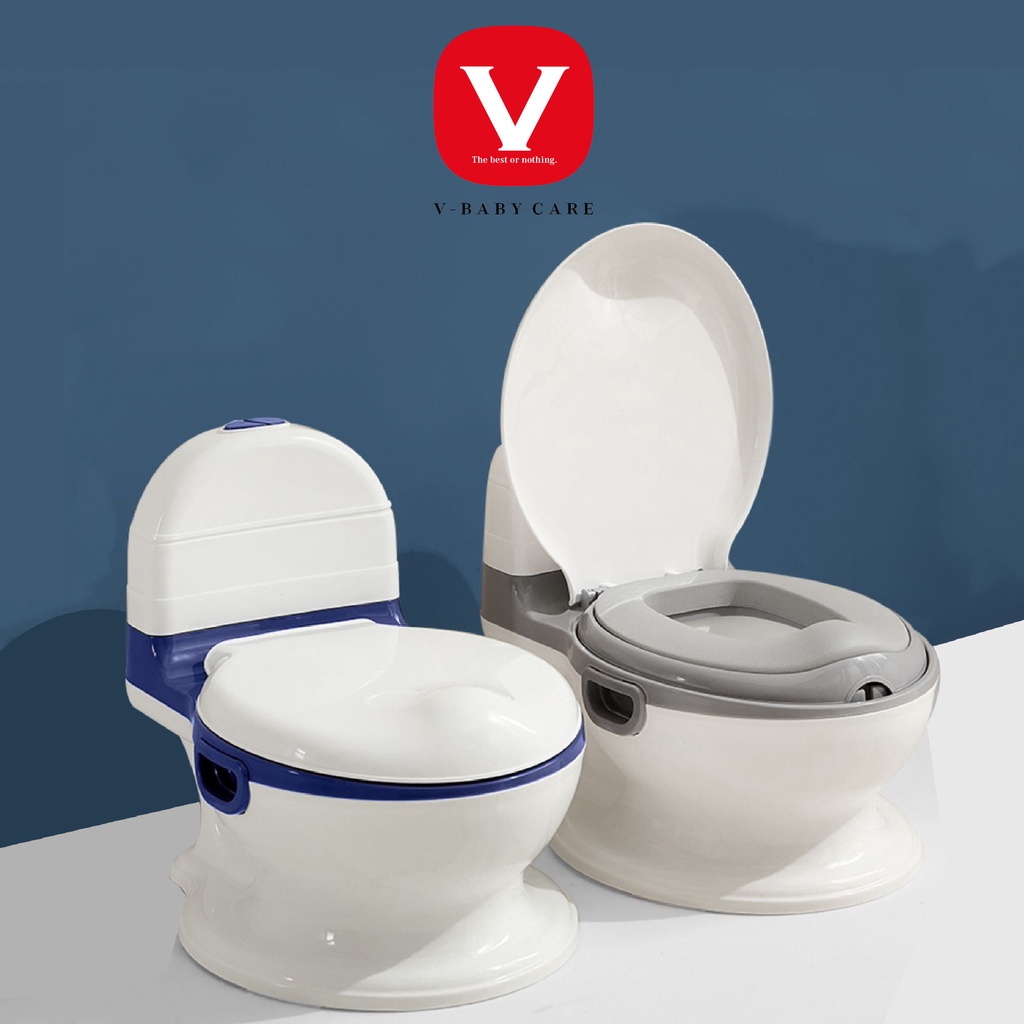 Bô vệ sinh cho bé V-BABY W4 -Cho bé trai & bé gái