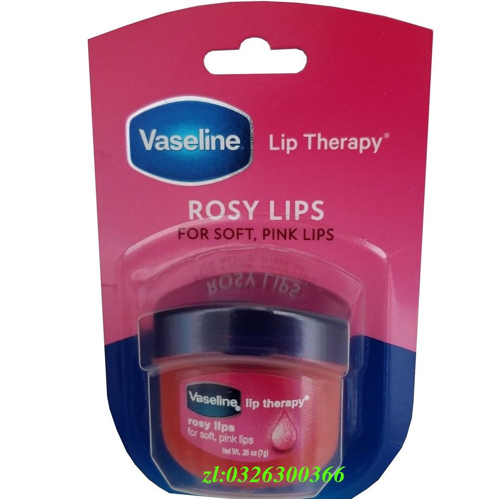 Sáp Dưỡng Môi 7g Vaseline Lip Therapy Rosy Lips Có Màu