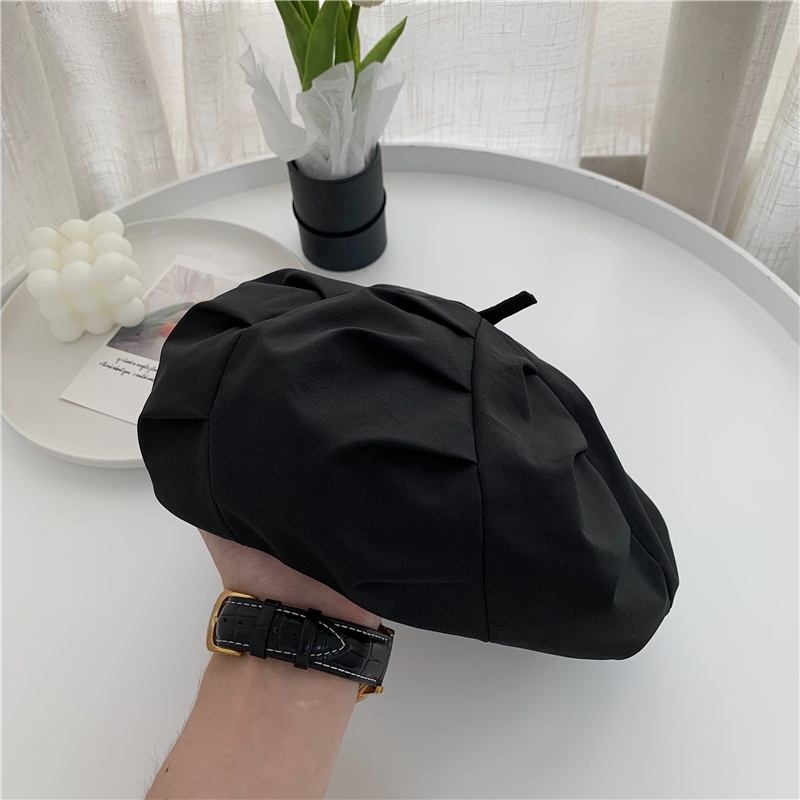Mũ Beret Thiết Kế Đơn Giản Dễ Phối Đồ Phong Cách Nhật Bản Cho Nữ