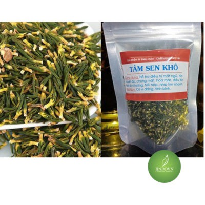 ( Loại I) Tâm Sen Khô Trị Mất Ngủ Gói 100g JD204