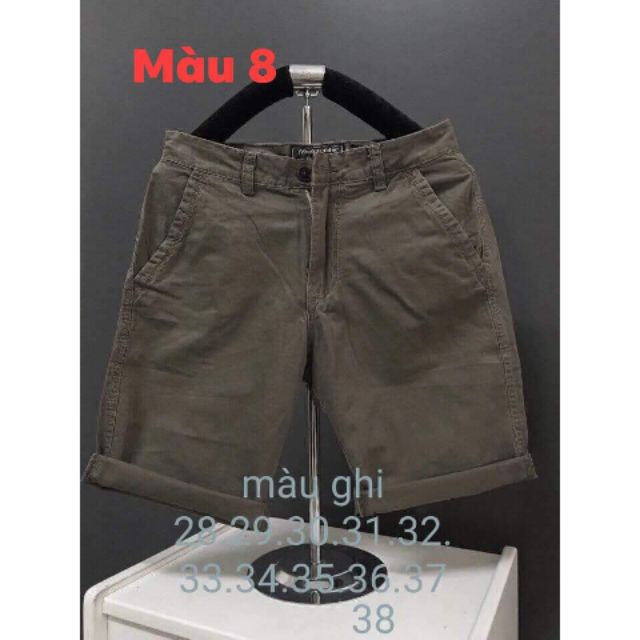 QUẦN SORT KAKI NAM - BÌNH DÂN MÀU 8&6