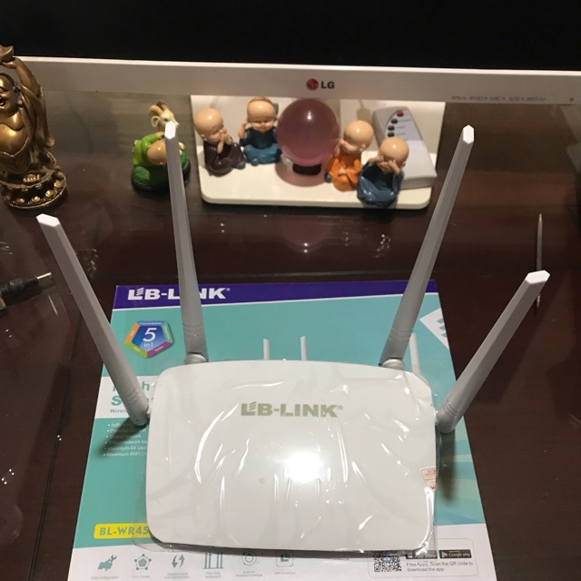 Wifi LB Link WR450H 4 dâu xuyên tường