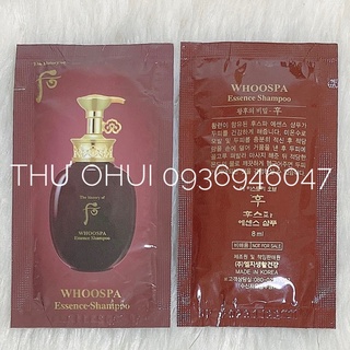 Combo 10 gói dầu gội đông y Whoo Spa Essence Shampo 80ml