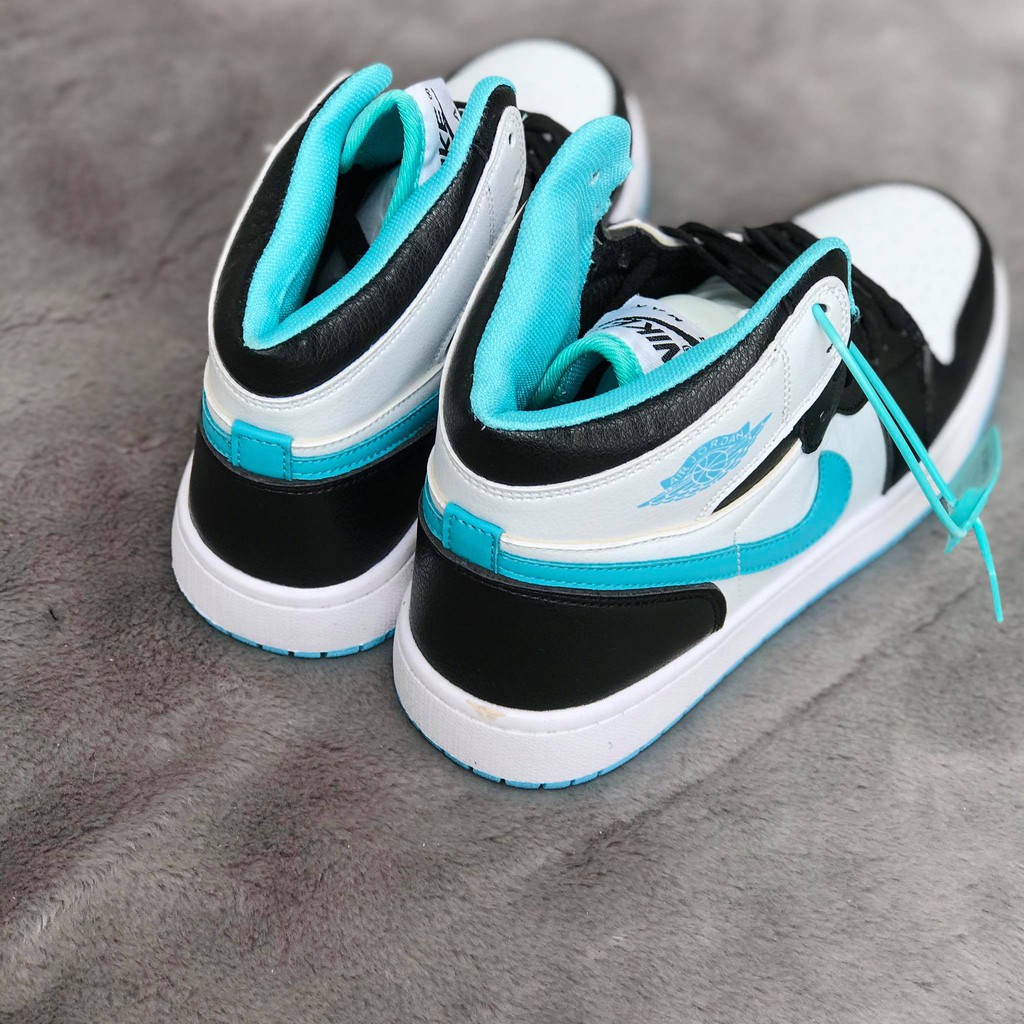 [Mã FATHANG5 giảm 10K đơn 50K] Giày Sneaker JD 1 cổ cao xanh ngọc - ( KÈM HÌNH THẬT ) - Gin Store (Gin Store V) | BigBuy360 - bigbuy360.vn