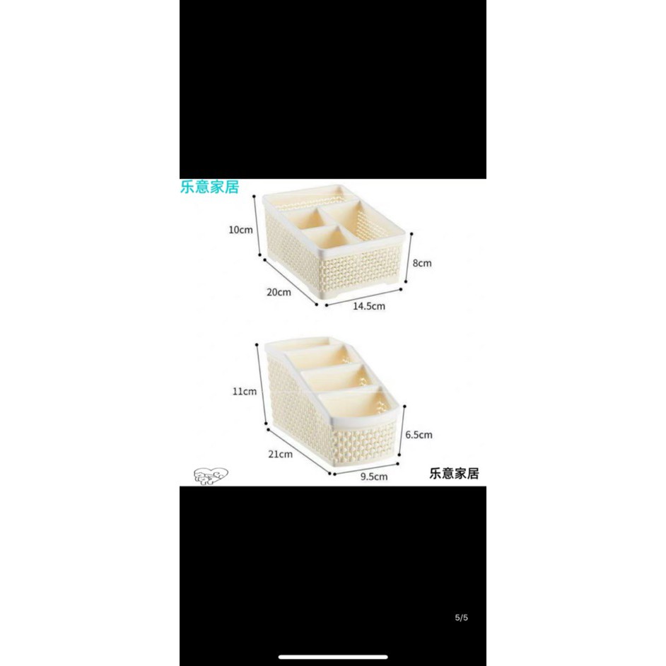 [Kho sỉ]  Kệ đựng mỹ phẩm điều khiển đa năng 2 cỡ5588-5696