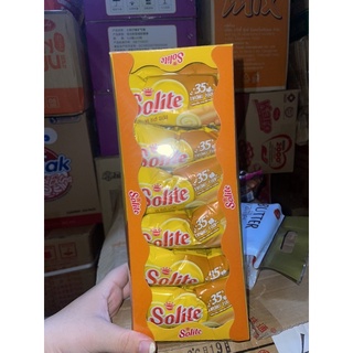 BÁNH BÔNG LAN CUỘN KEM NHIỀU VỊ SOLITE HỘP 360gr