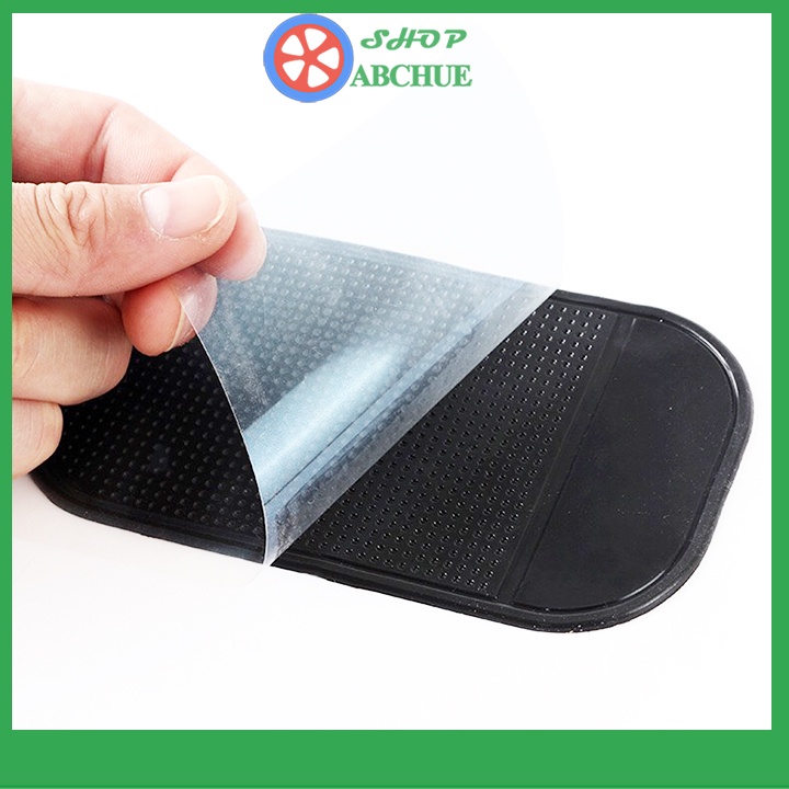 Miếng dán chống trượt điện thoại trên ô tô 13x7cm