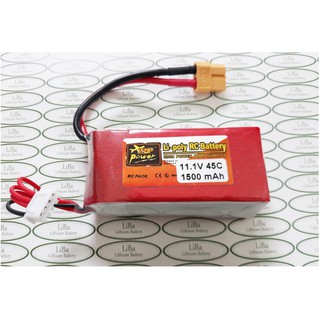 Pin Flycam 11.1V 1500mAh 45C 253575 mm _ LiBa