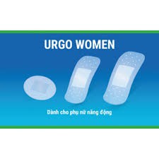  Băng Cá Nhân Dành Cho Phụ Nữ 💓 Urgo Women 💓 10 Miếng/hộp