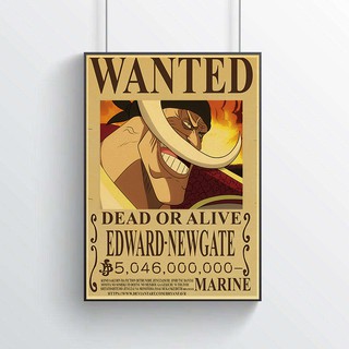 Poster dán tường họa tiết One Piece độc đáo