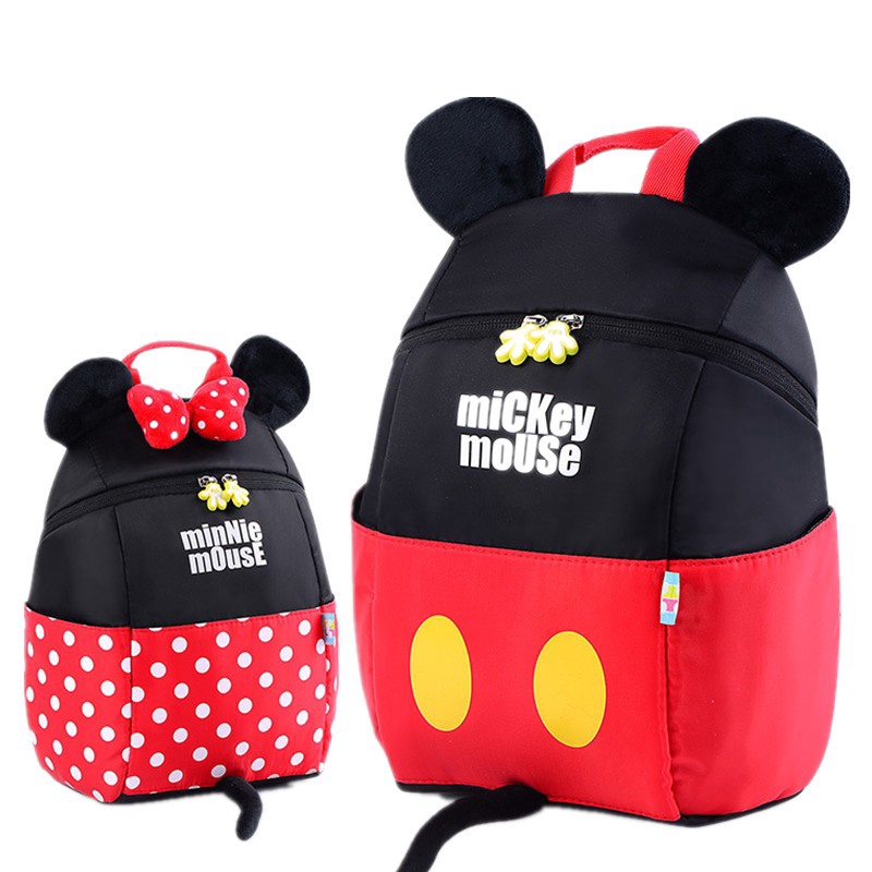 Ba lô đi học chuột Mickey Minnie cho bé