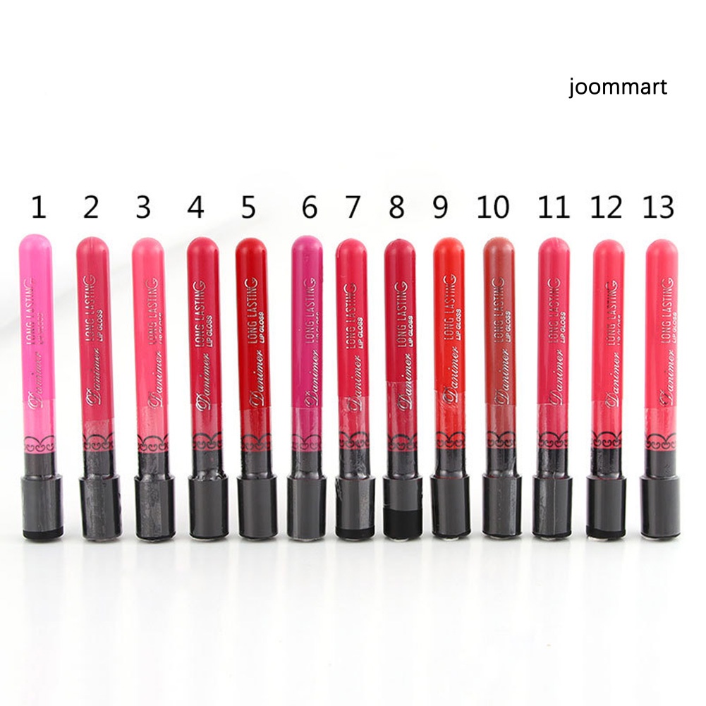 【JM】Matte Liquid Lipstick Long Lasting Moisturizing Lip Gloss Women Beauty Cosmetic