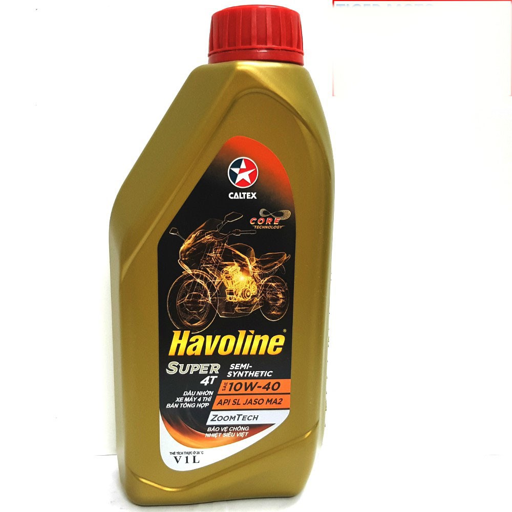 Nhớt Havoline Bán Tổng Hợp 10W40 Jaso MA2- Nhớt Xe Winer, Raider, Exiter...Vv