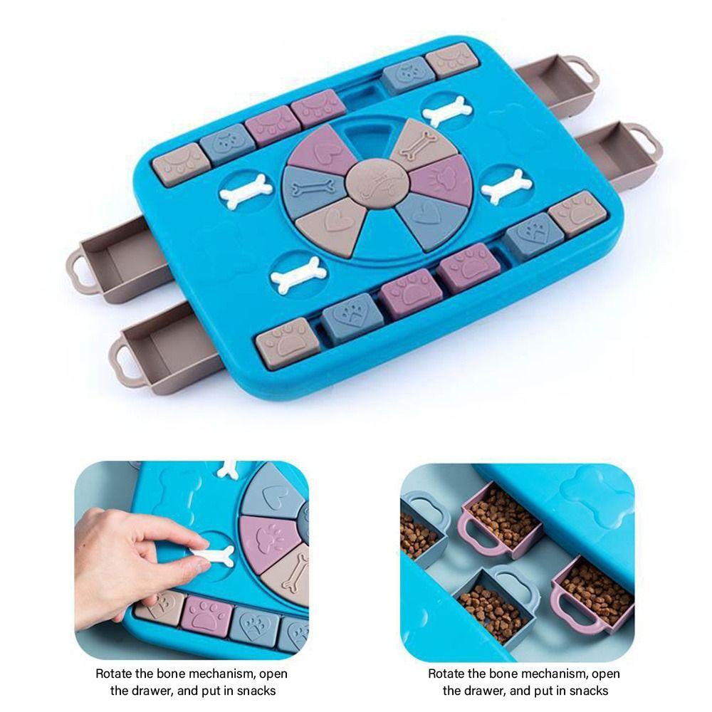 Đồ Chơi Xếp Hình Bát Ăn Chậm Chống Trượt Dành Cho Chó Mèo LAYOR1