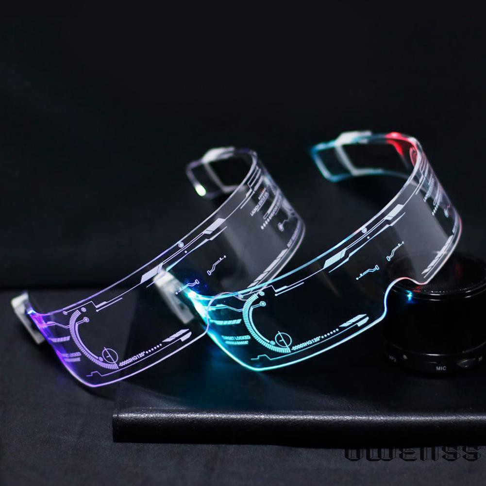 Kính Mát Có Đèn Led Phát Sáng Nhiều Màu Sắc