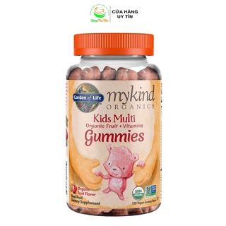Keo vitamin tổng hợp hữu cơ cho bé Garden of life mykind kids organic gummies 120 viên.