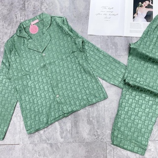 [Siêu Hót] Bộ đồ Pijama lụa💖Bộ lụa gấm cao cấp