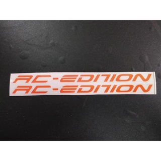 Tem Dán Phuộc RC EDITION Nhiều Màu Chọn Lựa