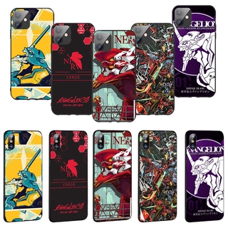 Ốp điện thoại TPU dẻo 107LF Neon Genesis Evangelion cho iPhone X Xs Max XR 6 6s 7 8 Plus 5 5s SE 2020 6+ 6s+ 7+ 8+