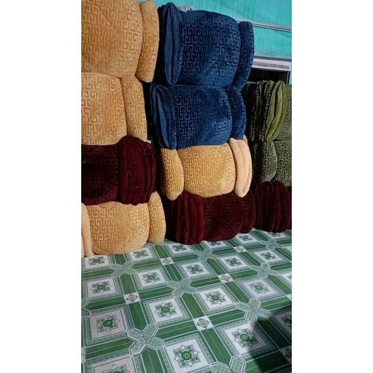 Chăn lông cừu EMMIBedding họa tiết chữ vạn dập nổi, chăn siêu dày , siêu ấm