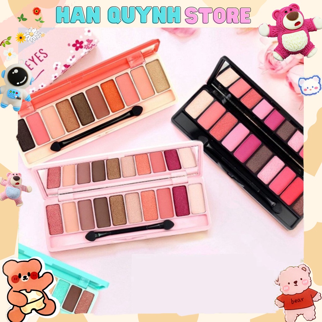Bảng Phấn Mắt Lameila 10 Màu Play Color Eyes