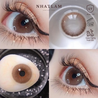 Lens Silicone Cao Cấp Siêu Cấp Ẩm 24h dành cho mắt nhạy cảm / Chính hãng lens Hàn Quốc 14.0mm | Nhật Lam Lens