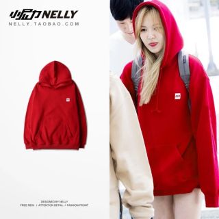 Áo hoodie đỏ Nelly