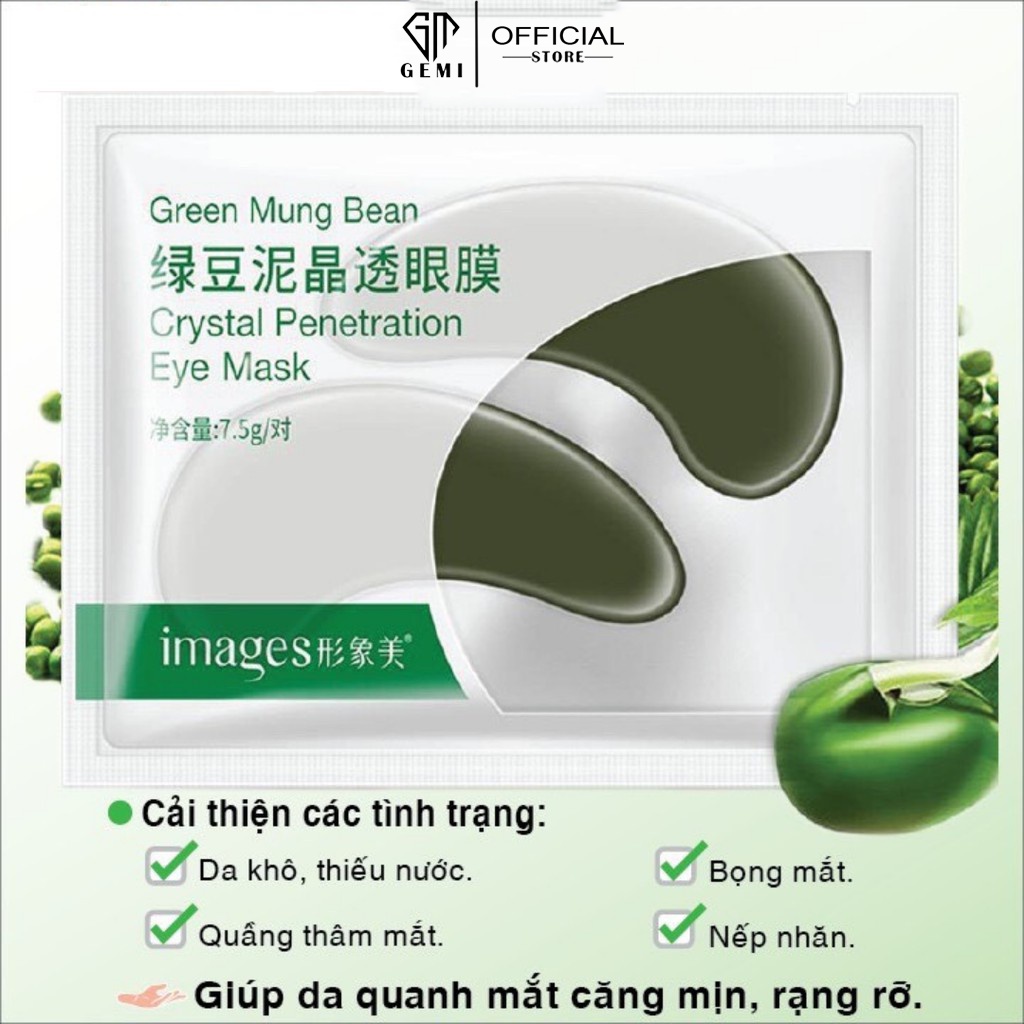 Mặt Nạ Dưỡng Mắt 𝑭𝒓𝒆𝒆𝒔𝒉𝒊𝒑 Mask Dưỡng Mắt Tinh Chất Collagen Images Loại Bỏ Nếp Nhăn, Cấp Ẩm, Giảm Thâm Bọng Mắt