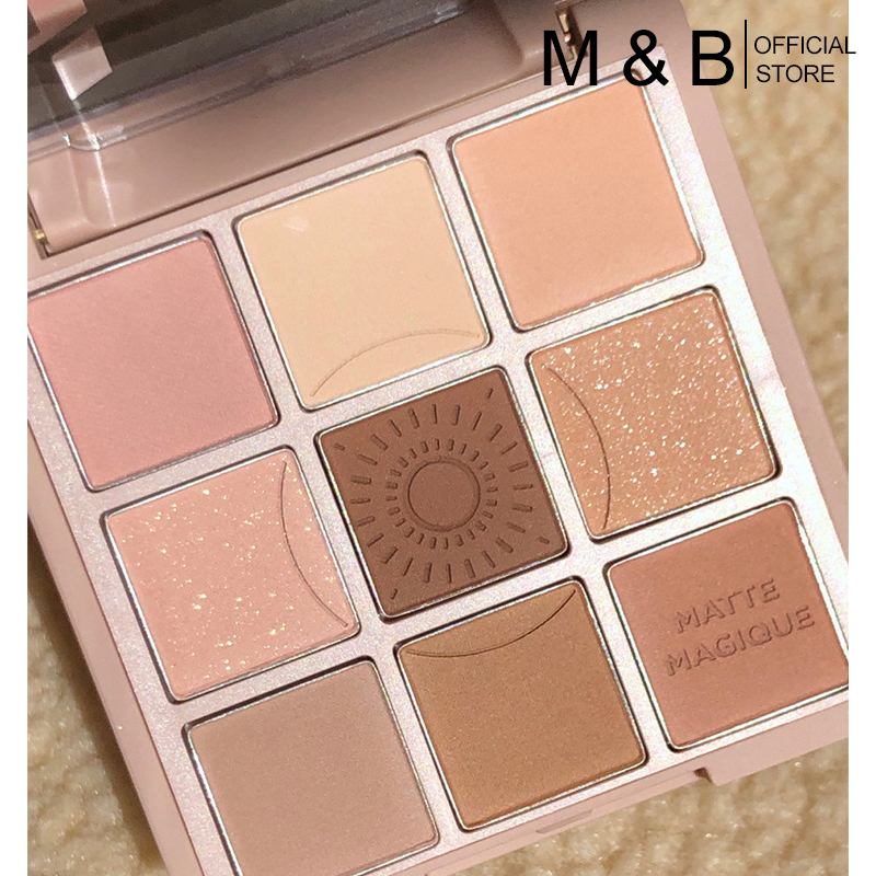 Bảng phấn mắt 9 màu lì và nhũ ngọc trai thời trang sành điệu cho nữ | BigBuy360 - bigbuy360.vn