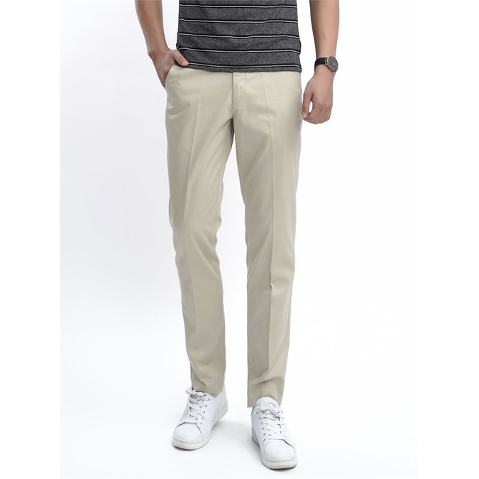 Quần kaki nam Aristino  ly vĩnh viễn , cotton thấm hút ,có tú sau AKK015S7-regular