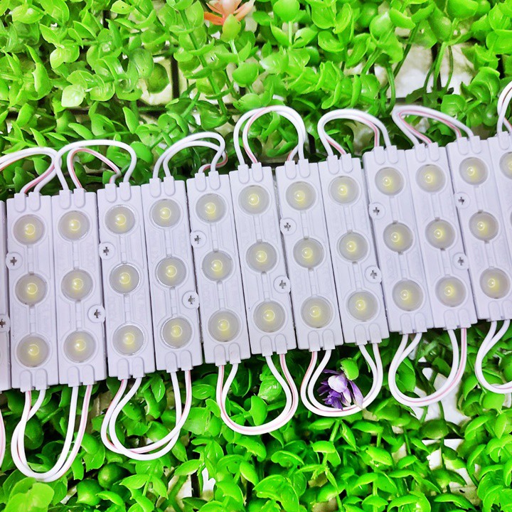 LED hắt cạnh nổi Module 3 bóng Yobis chóa thấp 1,5w đa công dụng, dễ thi công, chống nước, ánh sáng trắng