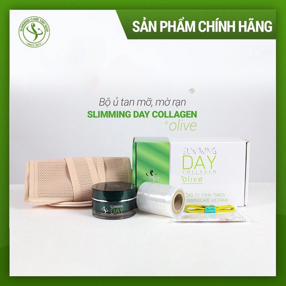 TT.STORE [CHÍNH HÃNG] Bộ Ủ Slimming Day Collagen, Ủ Tan Mỡ, Mờ Rạn.