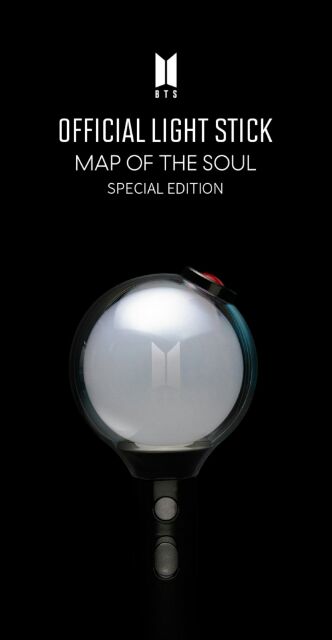 CÓ SẴN   OFFICIAL BTS LIGHT STICK BOMB SPECIAL EDITION - GẬY CỖ VŨ ARMY BOMB MAP OF THE SOUL