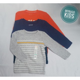 Áo len cotton tay dài bé trai xuất xịn - Jumping beans (2-4 tuổi)