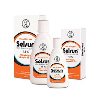 Dầu gội sạch gàu Selsun 1,8% loại 100ml